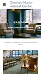Mobile Screenshot of olmstedmanor.org